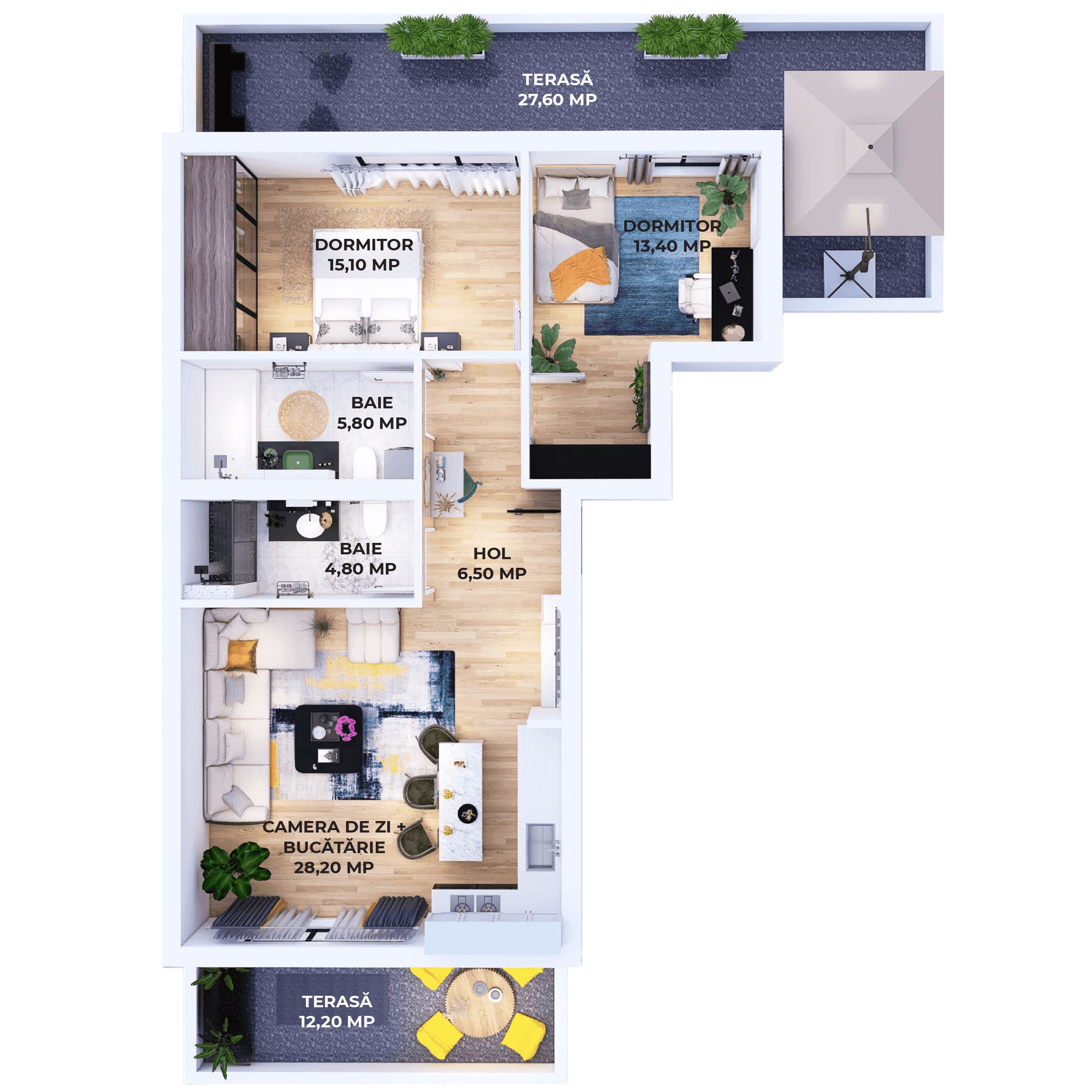 Plan apartament V31-R-3