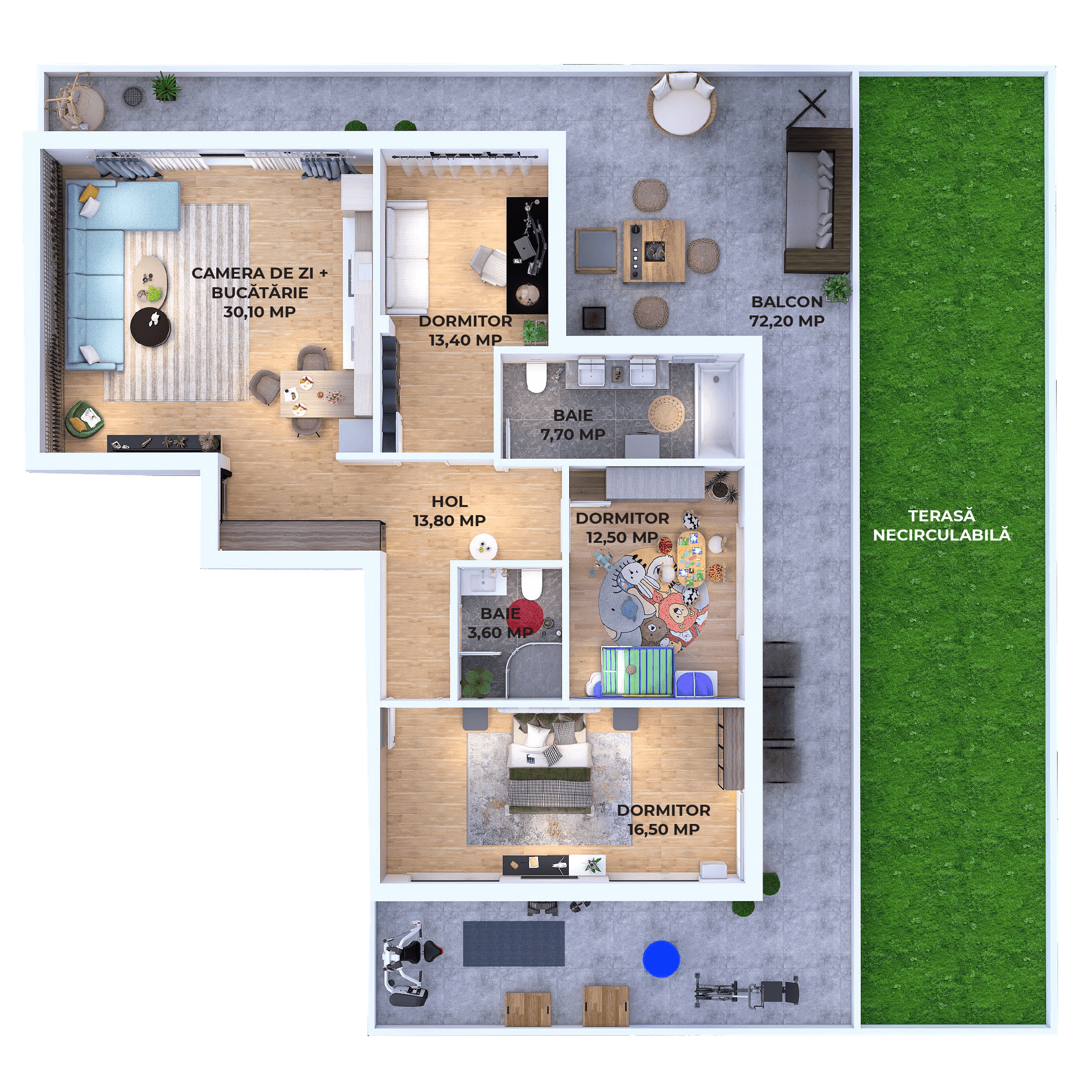 Plan apartament V24-R-1