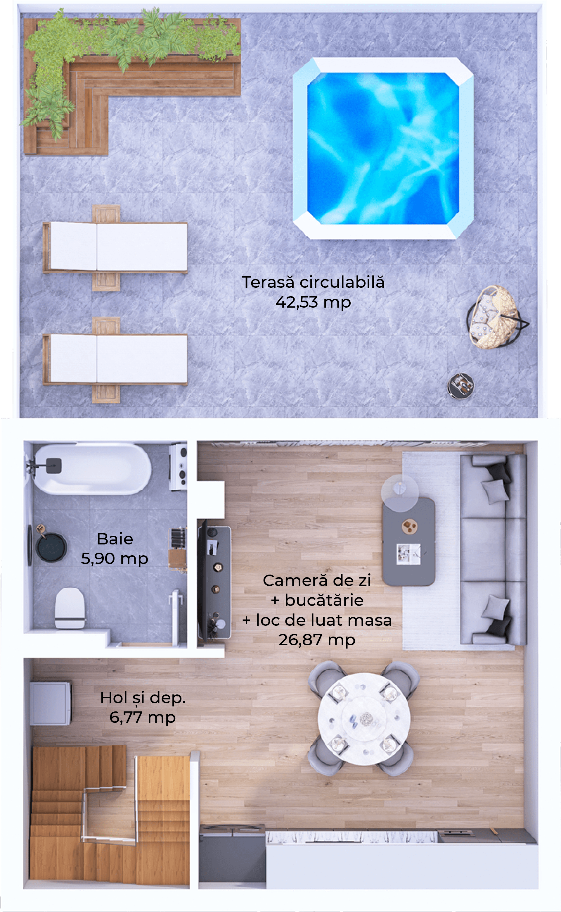 Plan apartament B101-11-7