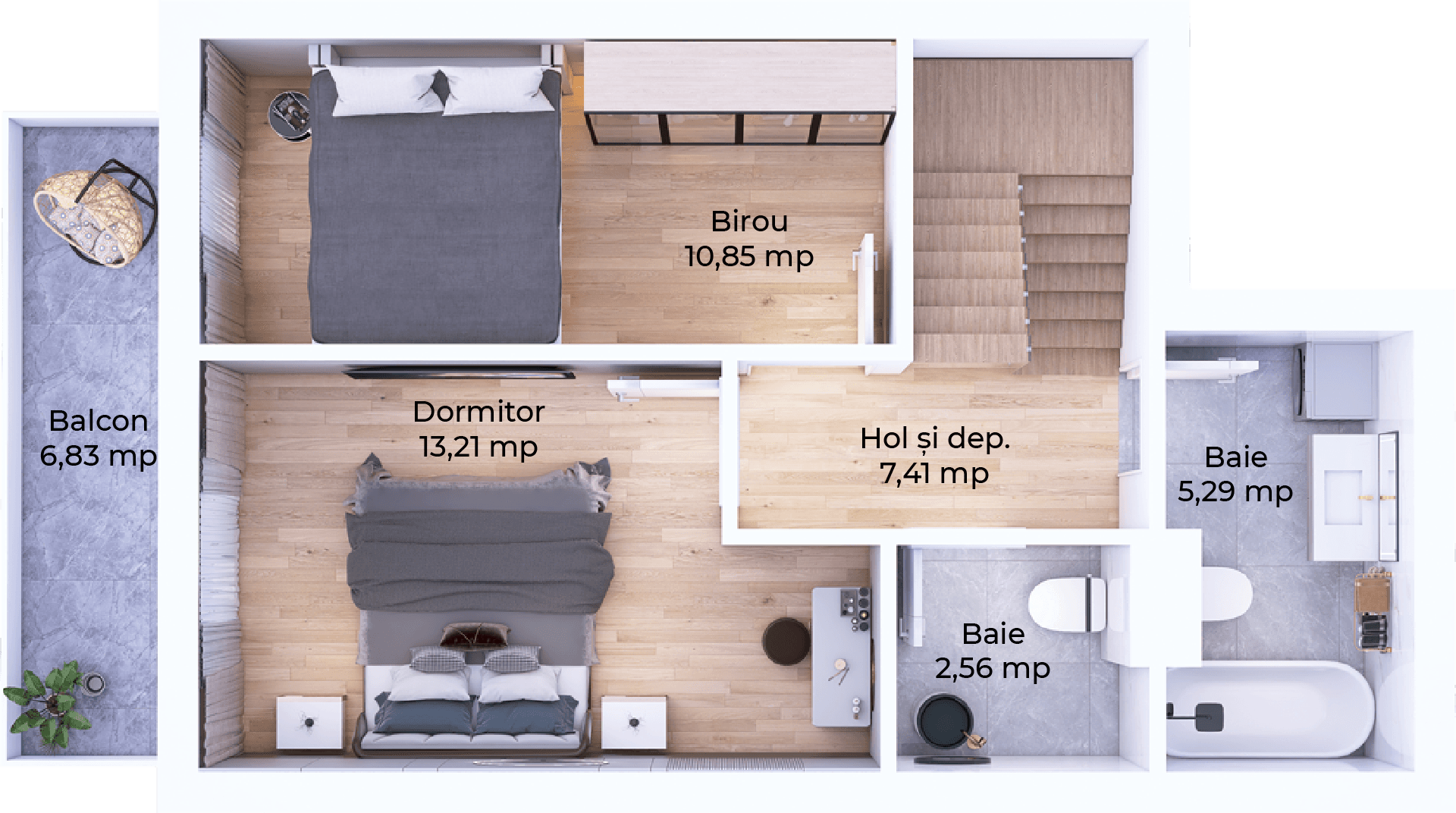 Plan apartament B101-11-8
