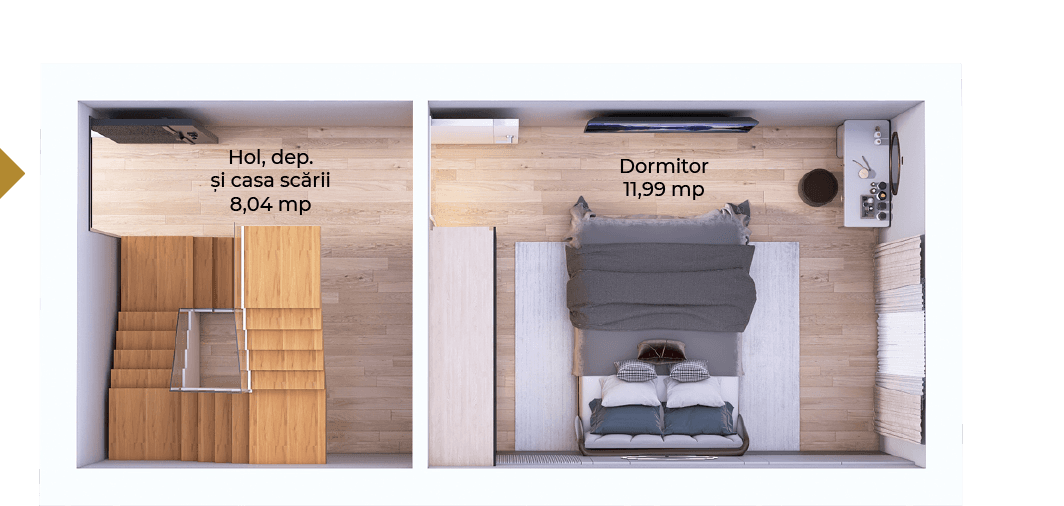 Plan apartament B101-11-1