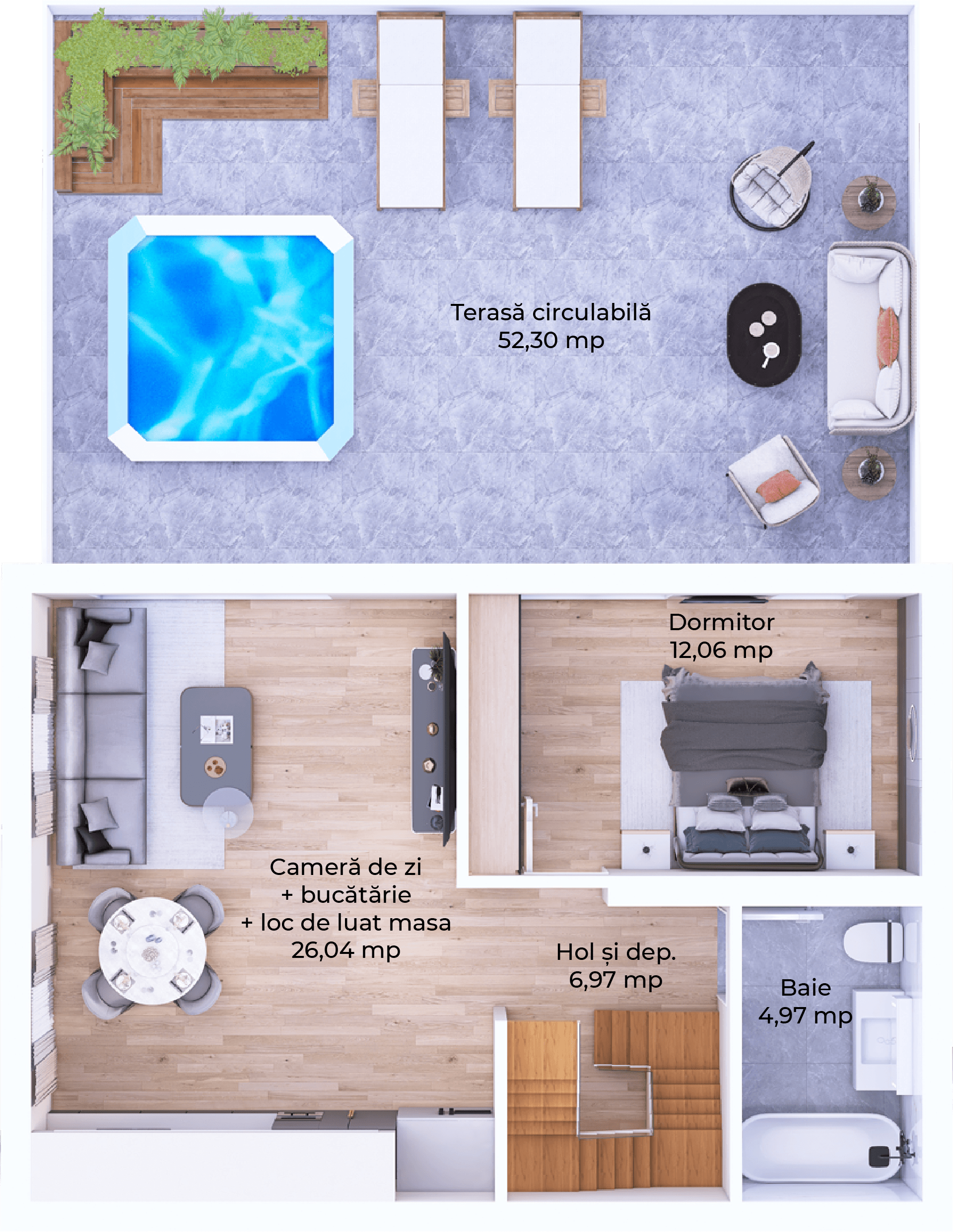 Plan apartament B99-11-4
