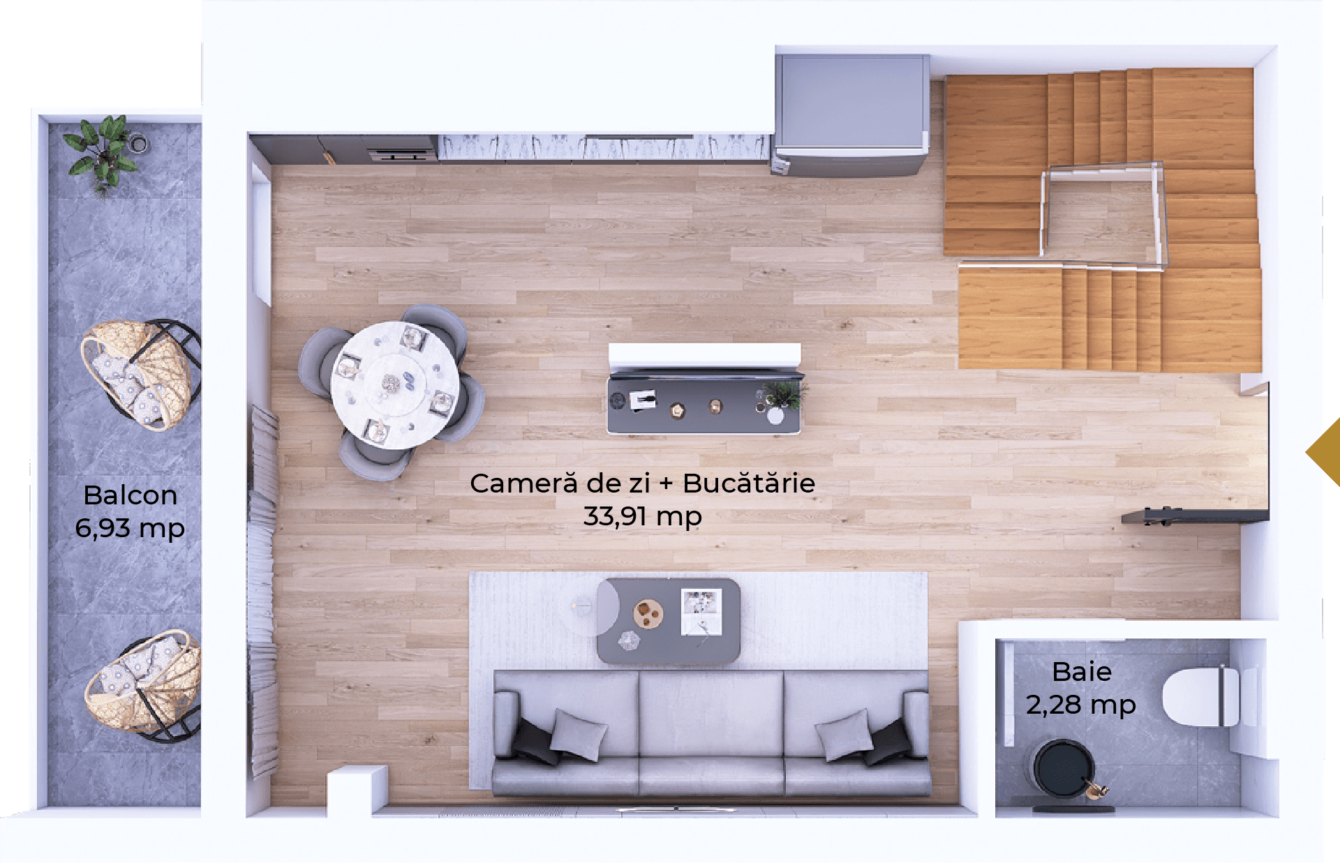 Plan apartament B102-11-8