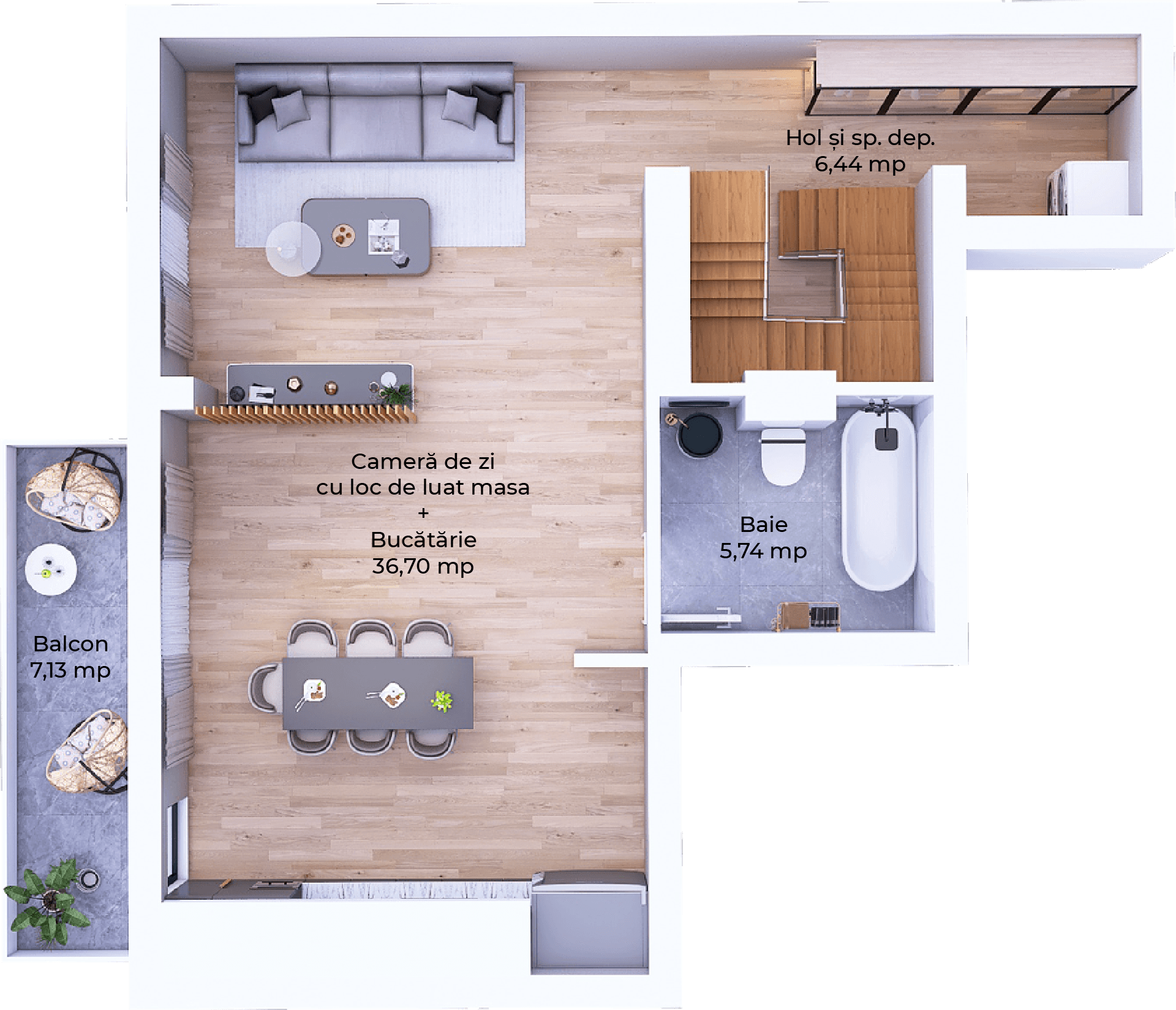 Plan apartament B102-11-10