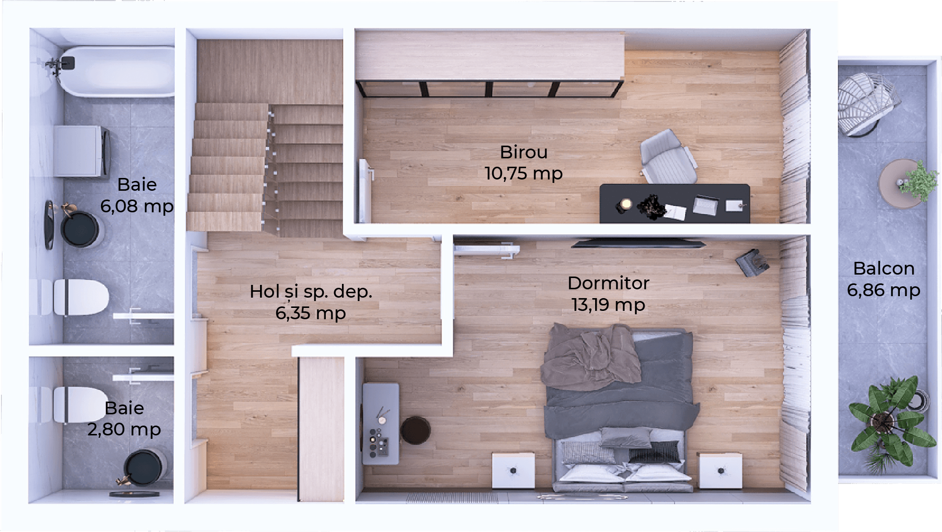 Plan apartament B102-11-3