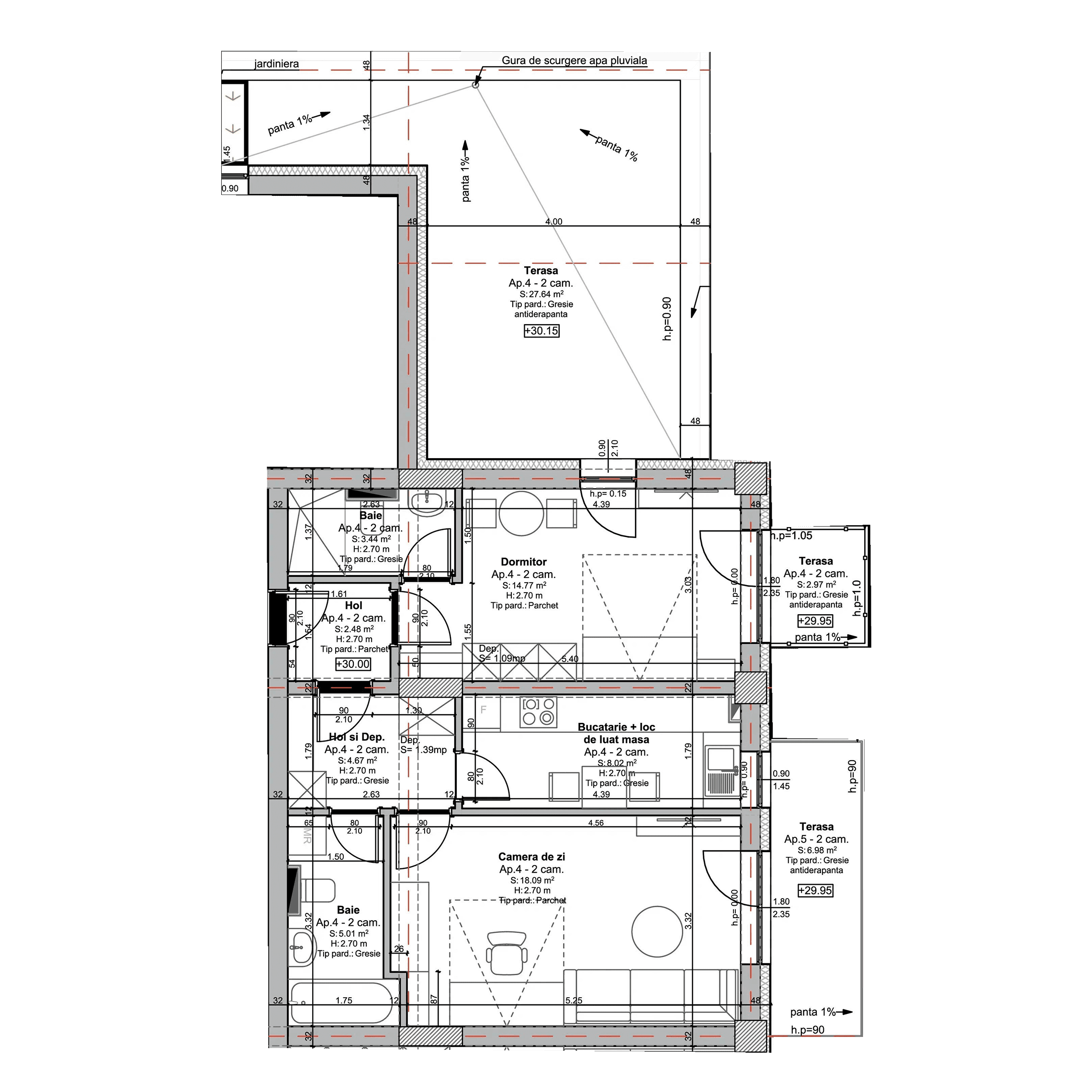 Plan apartament B108-10-2