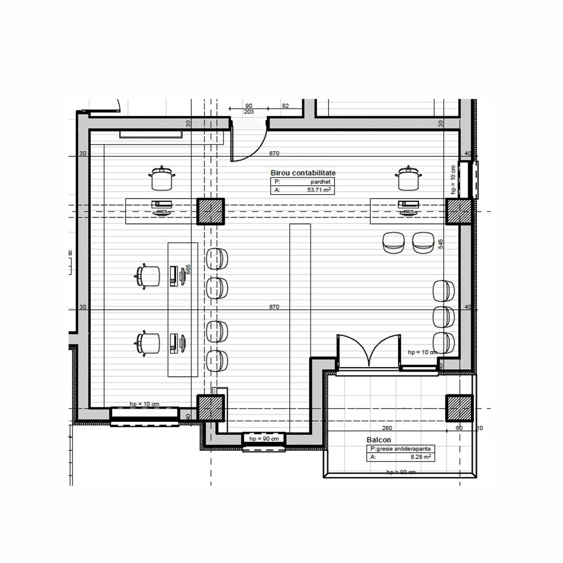 Plan apartament B1-P-02