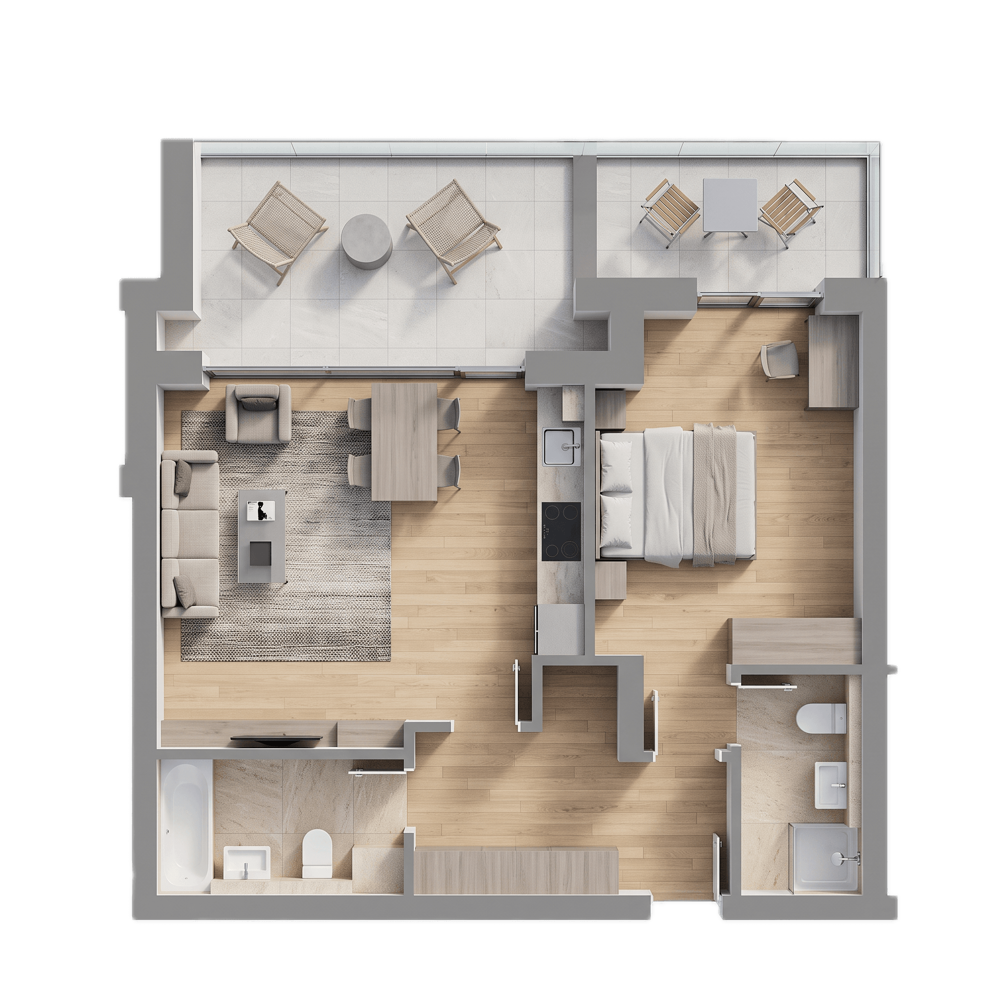 Plan apartament B31-P-5