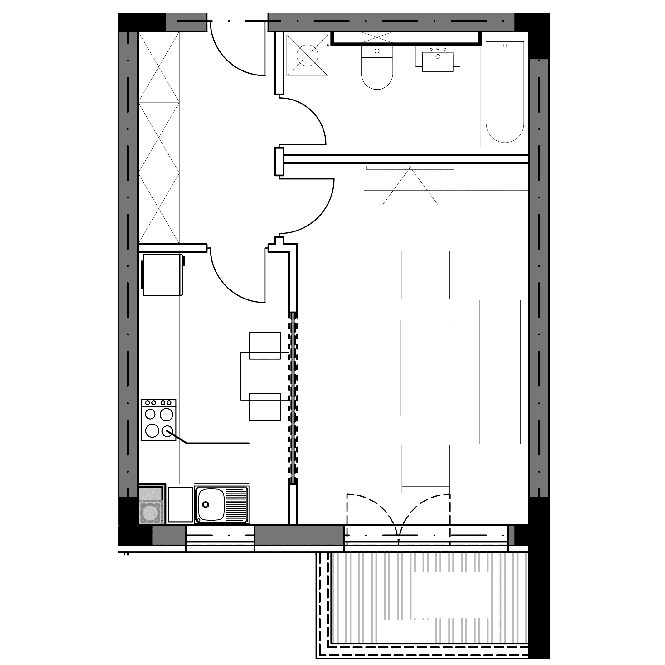 Plan apartament B6-P-04