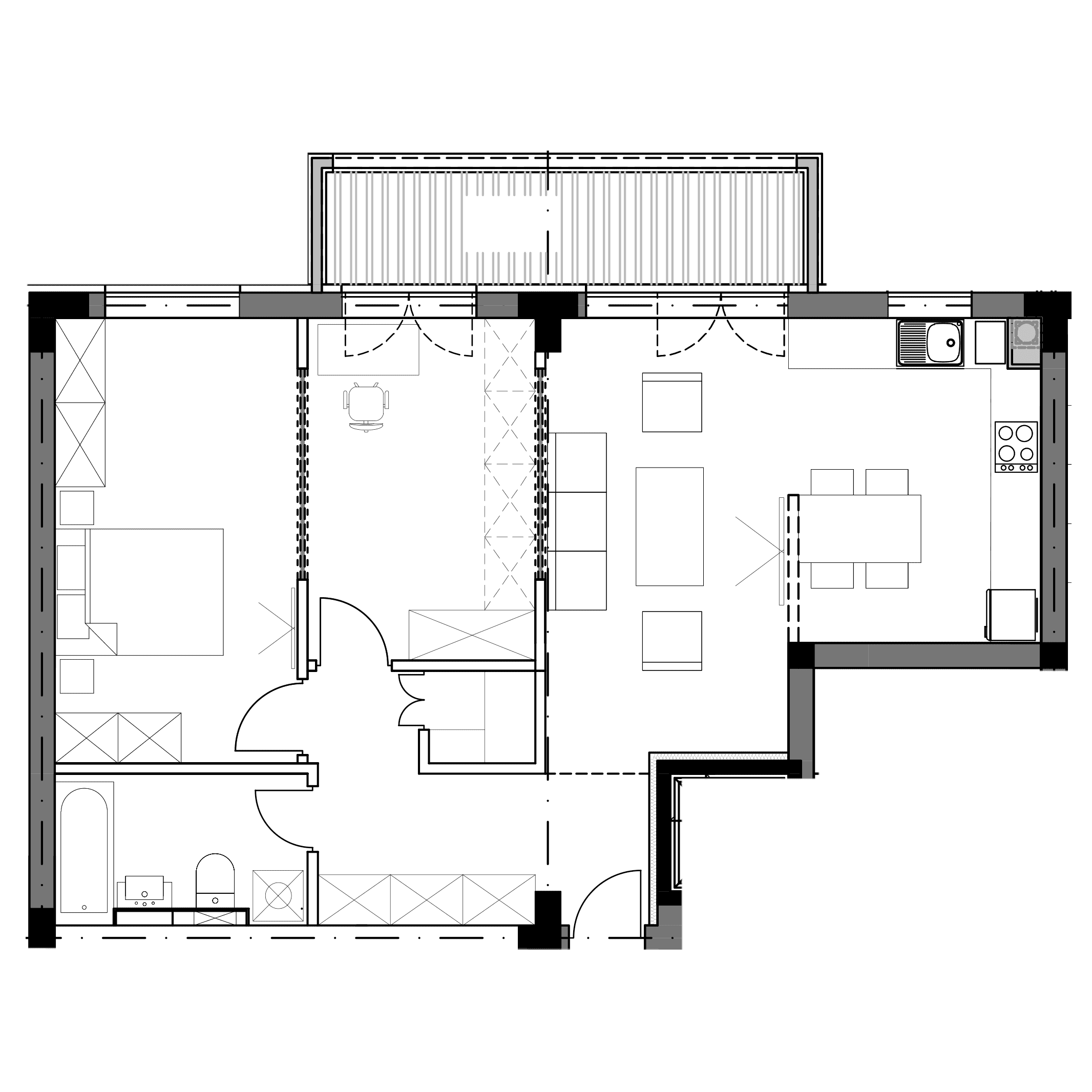 Plan apartament B6-P-06