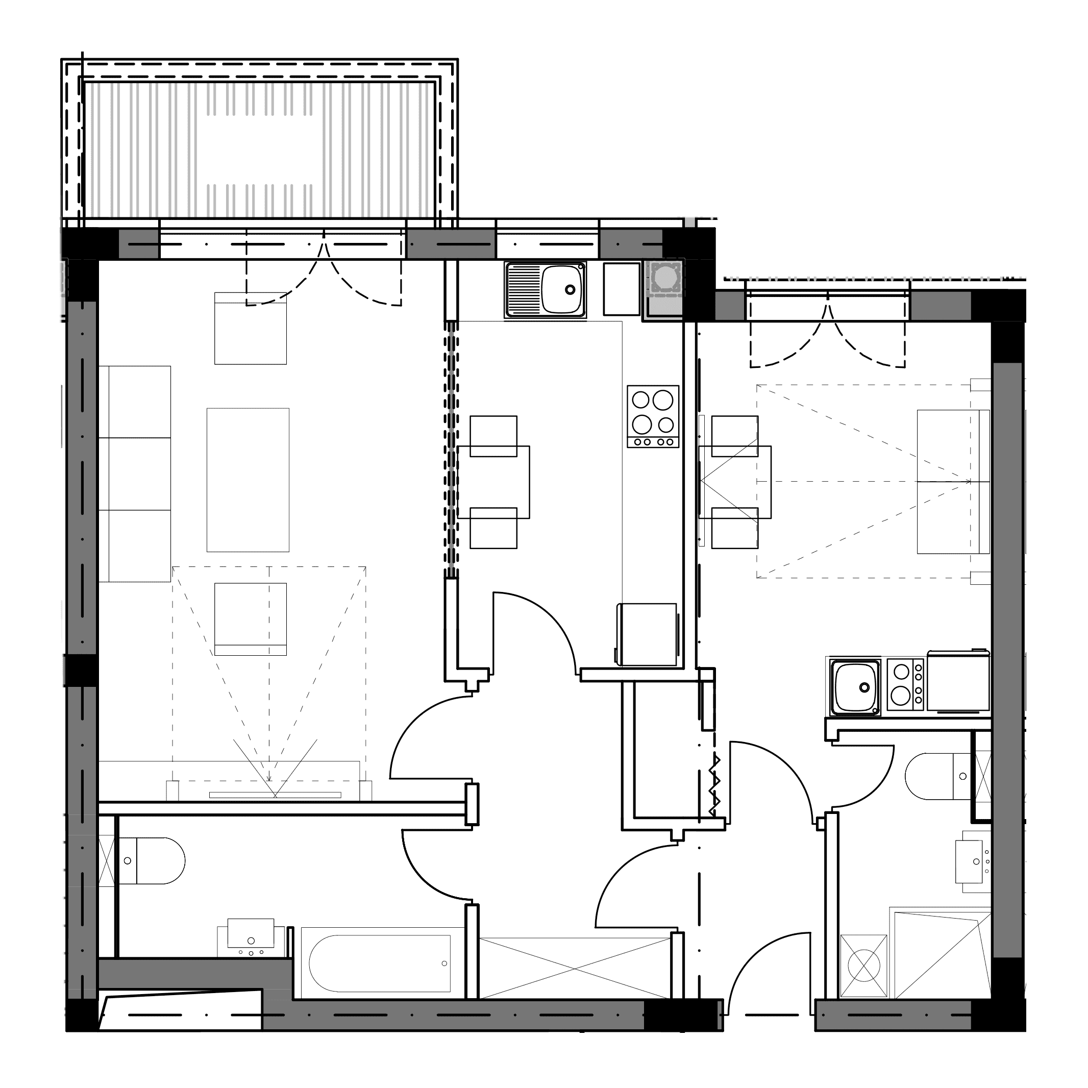 Plan apartament B7-P-01