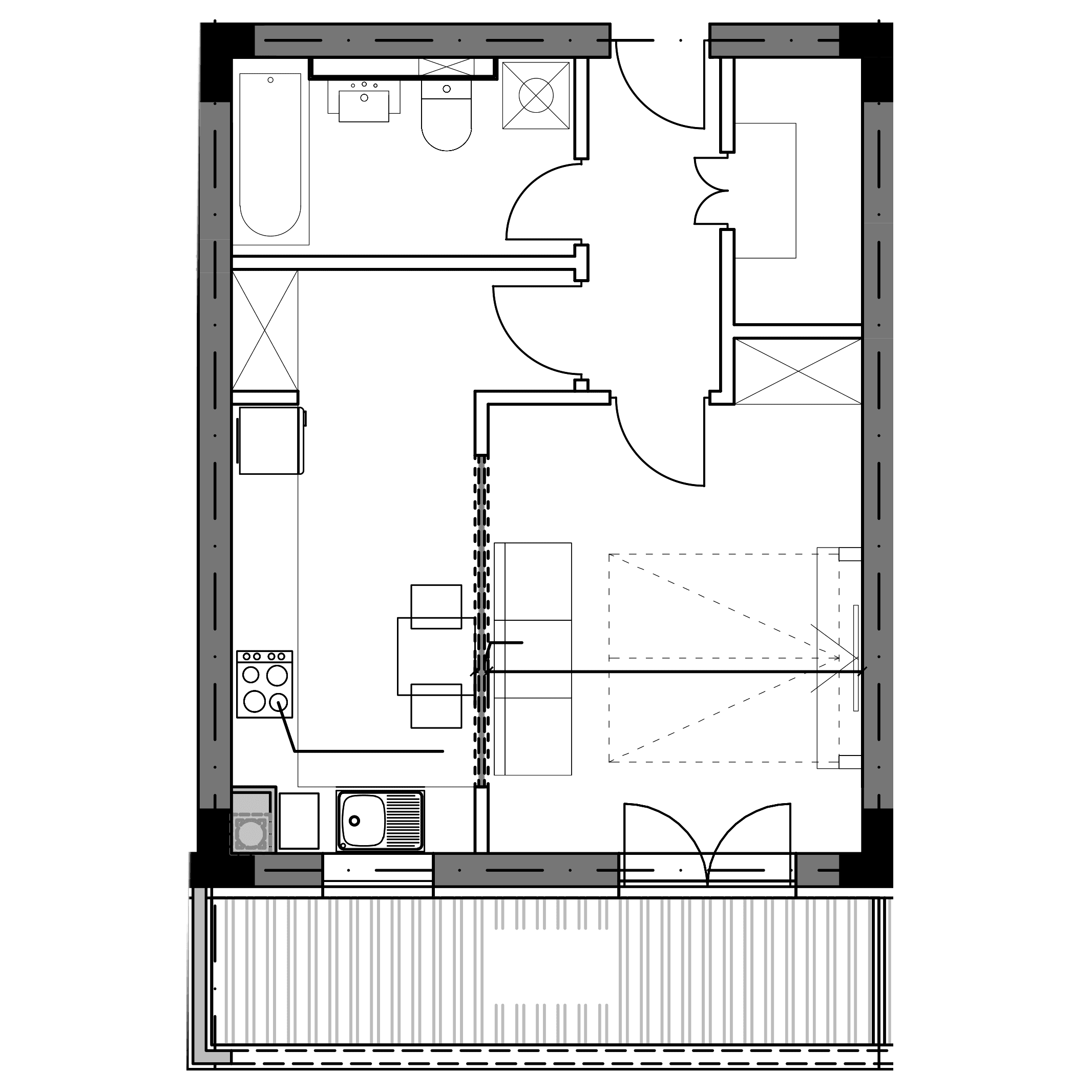 Plan apartament B7-P-04