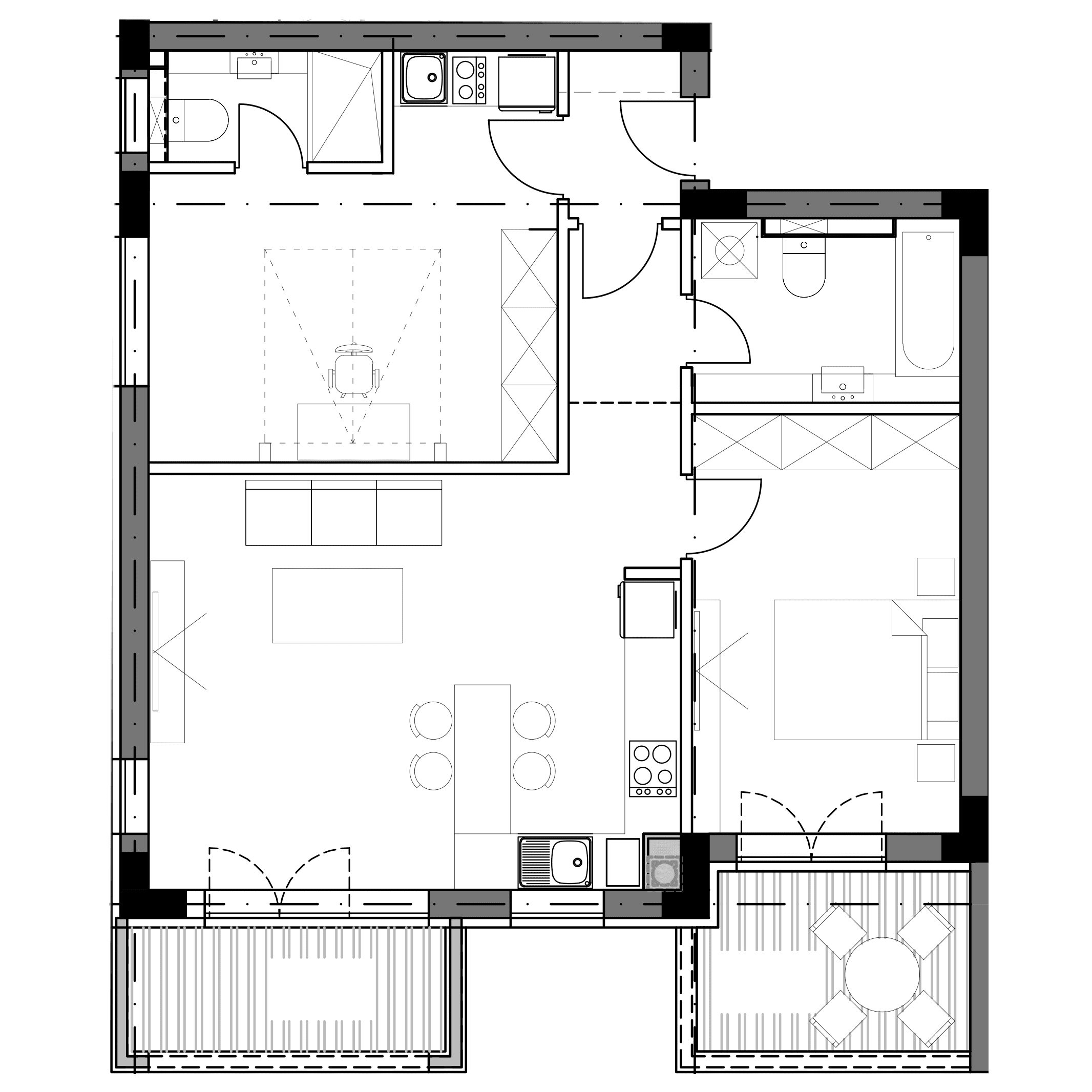 Plan apartament B7-P-05