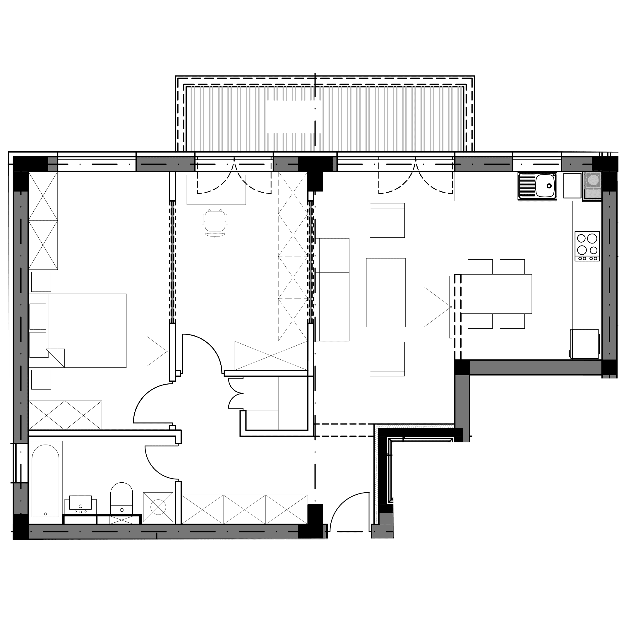 Plan apartament B7-P-06