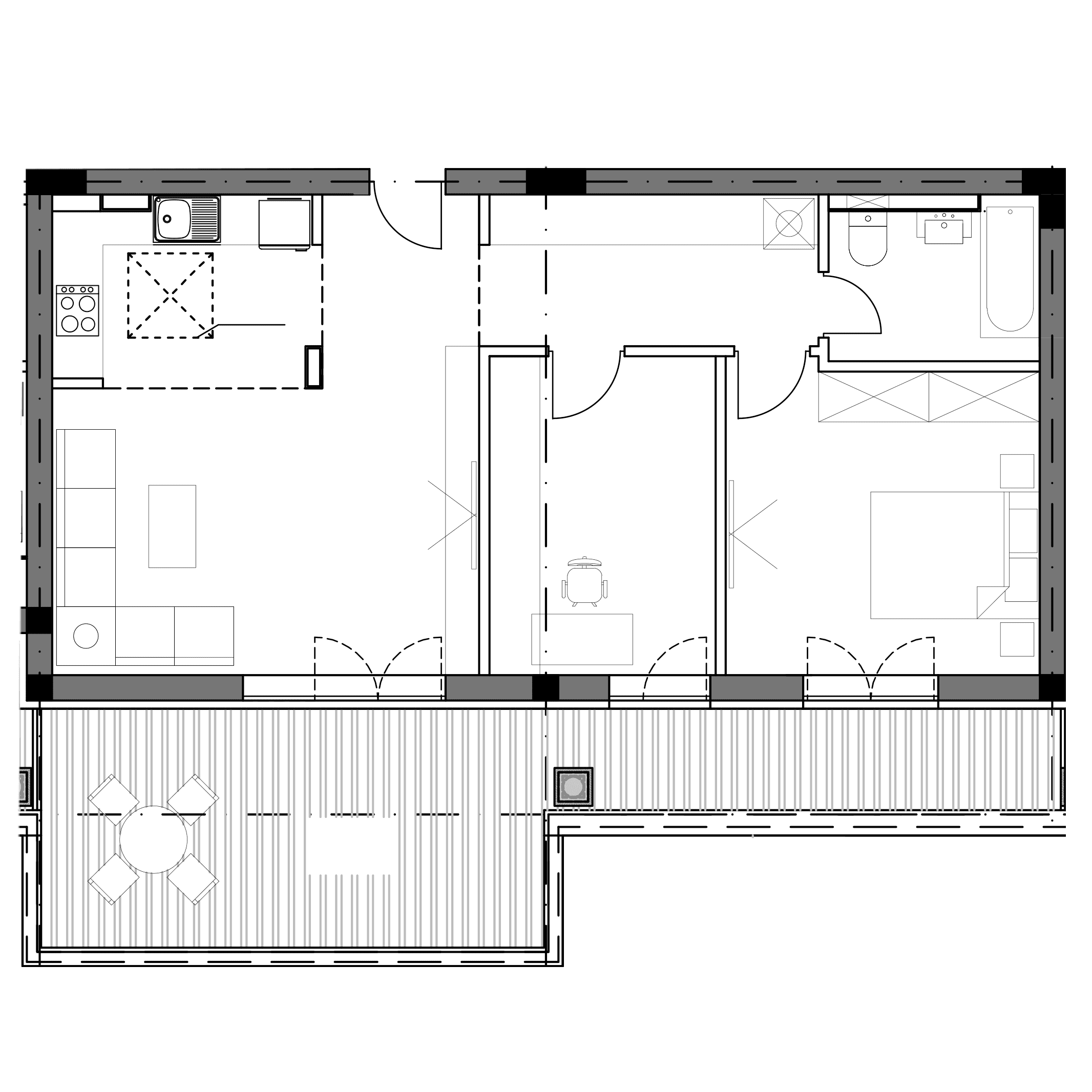 Plan apartament B7-5R-04