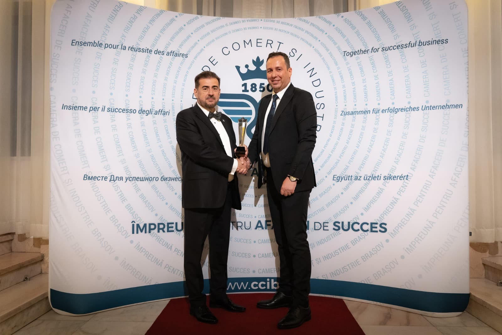 Imagine Maurer Imobiliare, printre laureații Galei Excelenței în Afaceri 2025, organizată de Camera de Comerț și Industrie Brașov